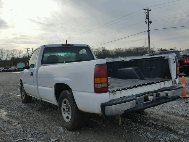 1GCEC14V72Z218704 - 2002 CHEVROLET SILVERADO WHITE photo 3