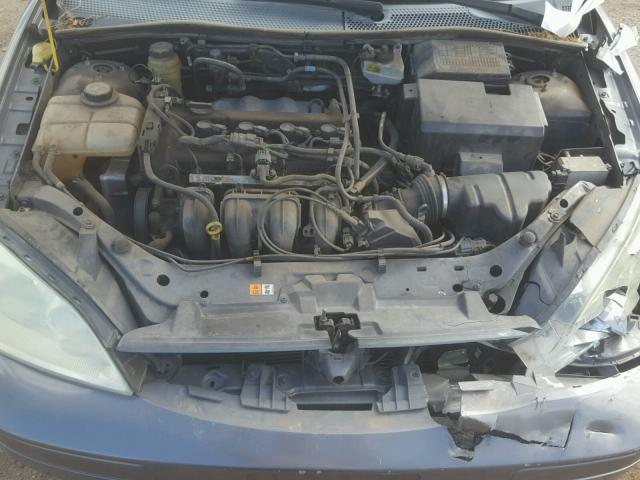 1FAHP36N65W295165 - 2005 FORD FOCUS ZXW GRAY photo 7