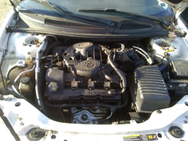 1B3EL36T44N370930 - 2004 DODGE STRATUS SE WHITE photo 7