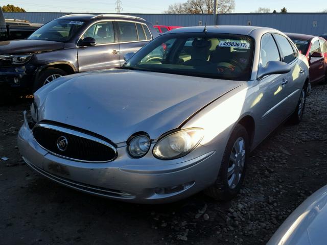 2G4WC532151258093 - 2005 BUICK LACROSSE C SILVER photo 2