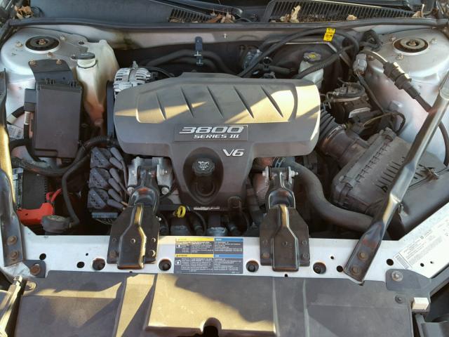 2G4WC532151258093 - 2005 BUICK LACROSSE C SILVER photo 7