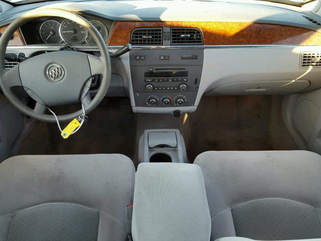 2G4WC532151258093 - 2005 BUICK LACROSSE C SILVER photo 9