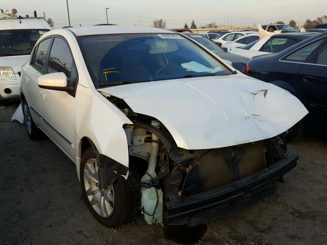 3N1AB6AP1CL774765 - 2012 NISSAN SENTRA 2.0 WHITE photo 1