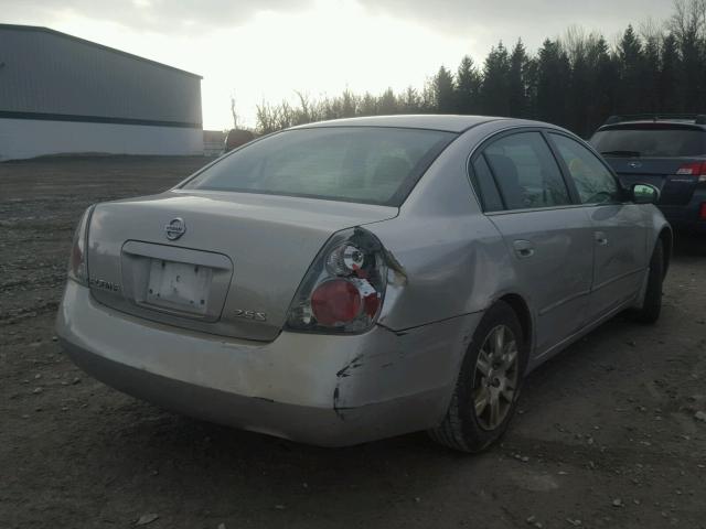 1N4AL11D55N914456 - 2005 NISSAN ALTIMA S SILVER photo 4