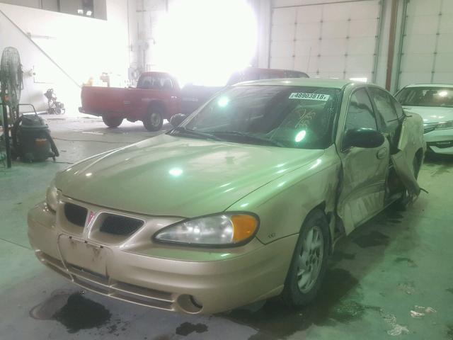 1G2NF52E84M673535 - 2004 PONTIAC GRAND AM S GOLD photo 2