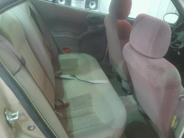 1G2NF52E84M673535 - 2004 PONTIAC GRAND AM S GOLD photo 6