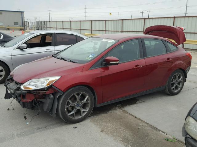 1FADP3F25EL212038 - 2014 FORD FOCUS SE MAROON photo 2