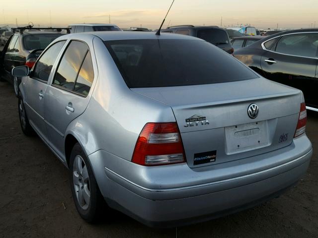 3VWSK69M45M056214 - 2005 VOLKSWAGEN JETTA GLS SILVER photo 3