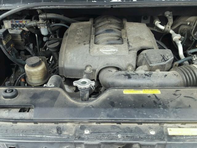 5N1AA08B65N711764 - 2005 NISSAN ARMADA SE SILVER photo 7