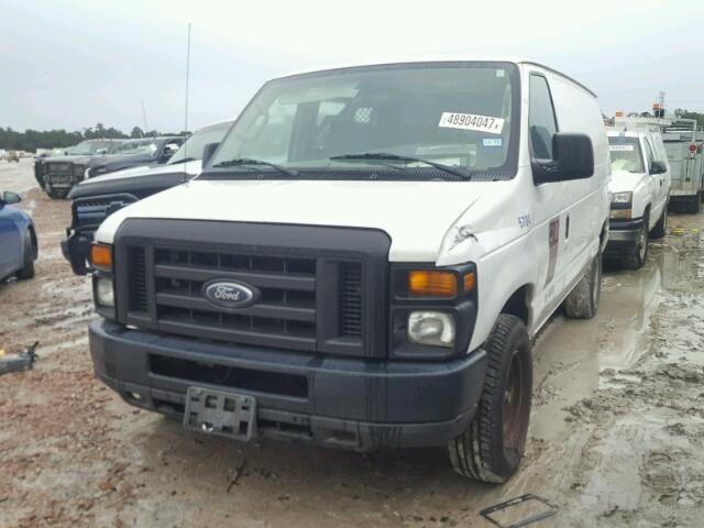 1FTNE24L18DA45704 - 2008 FORD ECONOLINE WHITE photo 2