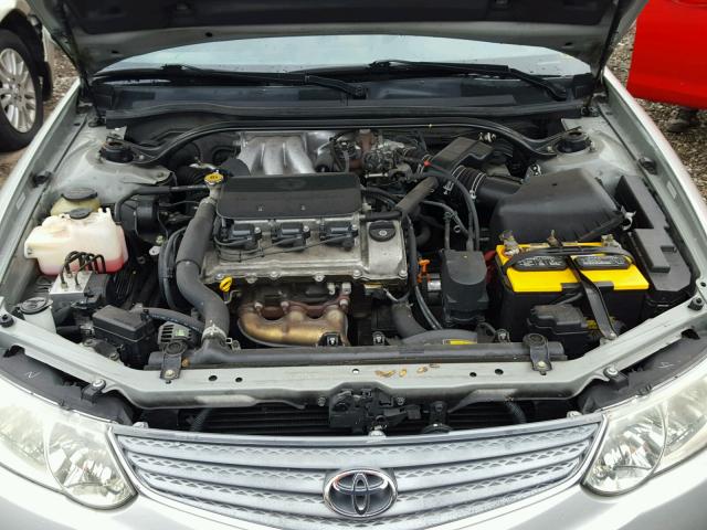 2T1CF28P03C606594 - 2003 TOYOTA CAMRY SOLA SILVER photo 7