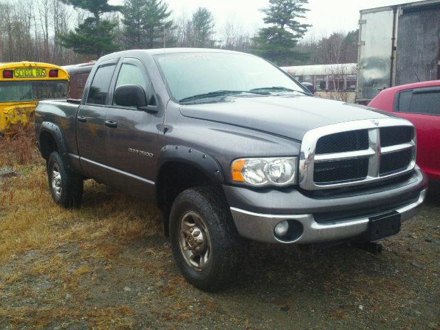 3D7KU28D74G162344 - 2004 DODGE RAM 2500 S GRAY photo 1