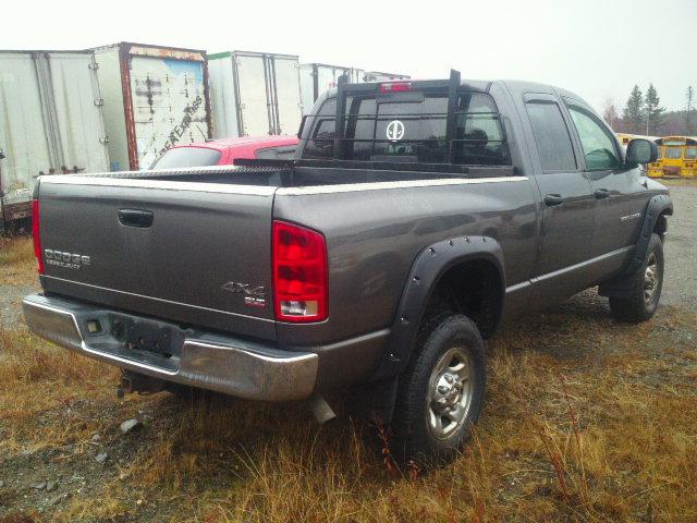 3D7KU28D74G162344 - 2004 DODGE RAM 2500 S GRAY photo 4