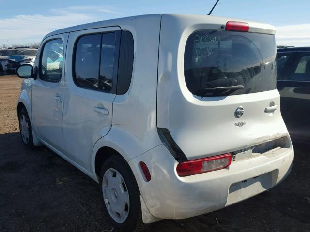 JN8AZ2KR2BT211403 - 2011 NISSAN CUBE BASE WHITE photo 3