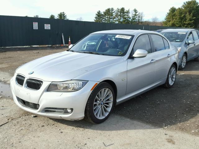 WBAPN7C57BA781741 - 2011 BMW 335 D SILVER photo 2