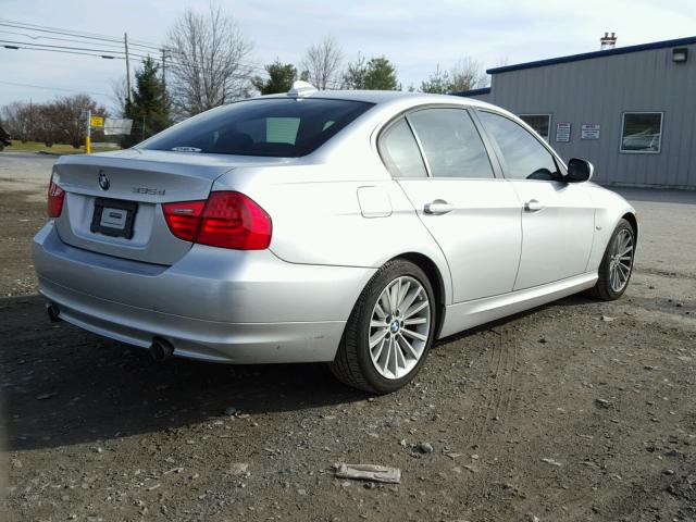 WBAPN7C57BA781741 - 2011 BMW 335 D SILVER photo 4