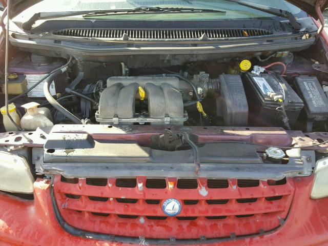 2P4FP25B3XR298549 - 1999 PLYMOUTH VOYAGER RED photo 7