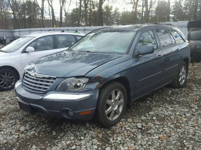 2A8GF78496R684213 - 2006 CHRYSLER PACIFICA L GREEN photo 2