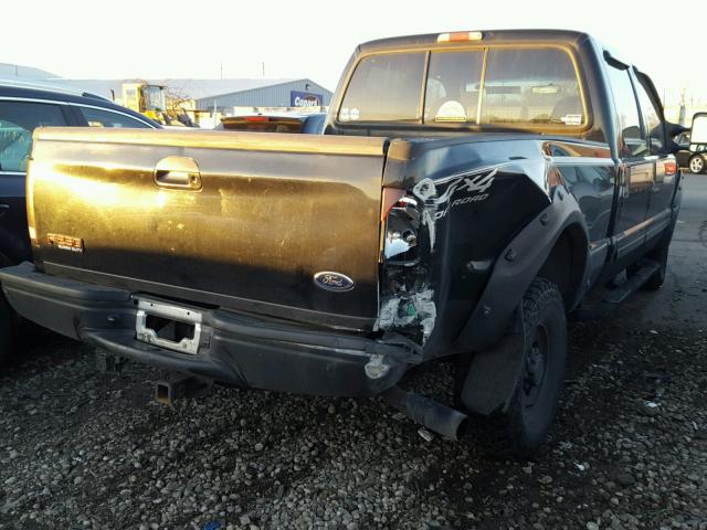 3FTNW21L11MA75507 - 2001 FORD F250 SUPER BLACK photo 4