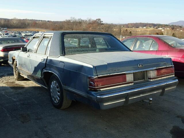 2MEBM74F3JX632352 - 1988 MERCURY GRAND MARQ BLUE photo 3