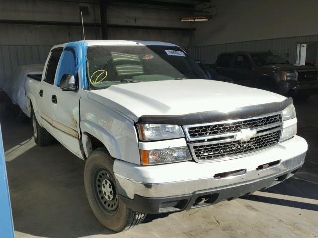 2GCEK13Z861325430 - 2006 CHEVROLET SILVERADO WHITE photo 1