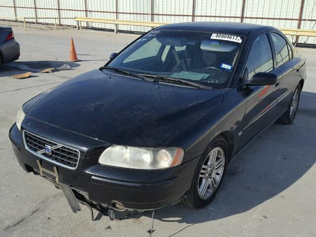 YV1RS592362502866 - 2006 VOLVO S60 2.5T BLACK photo 2