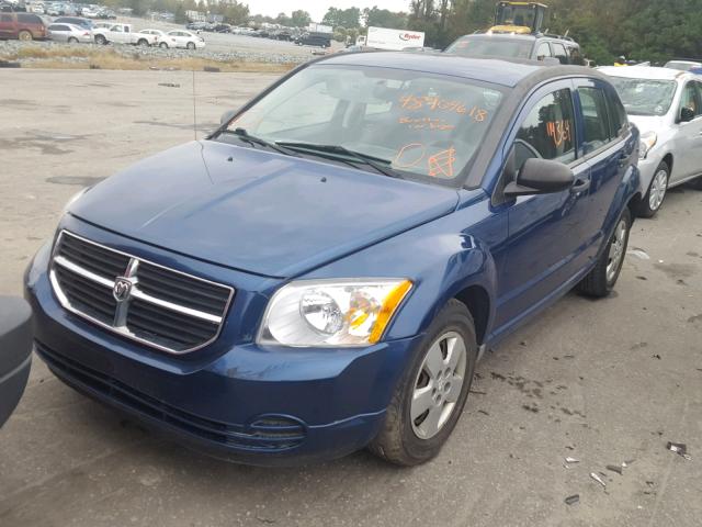 1B3HB28A19D169263 - 2009 DODGE CALIBER SE BLUE photo 2