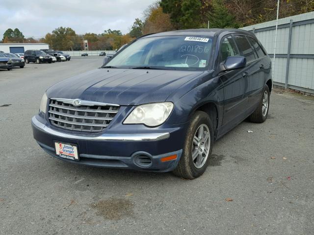 2A8GM68XX7R201856 - 2007 CHRYSLER PACIFICA T BLUE photo 2