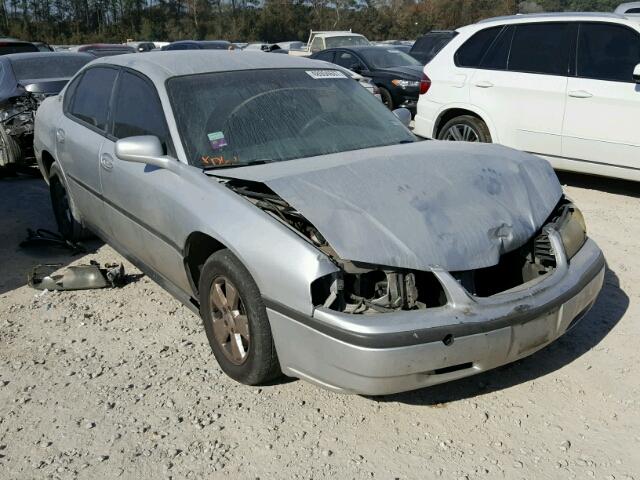 2G1WF52E729170999 - 2002 CHEVROLET IMPALA SILVER photo 1