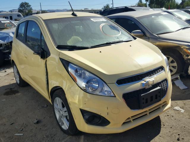 KL8CB6S9XEC549550 - 2014 CHEVROLET SPARK LS YELLOW photo 1