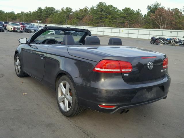 WVWFW7AH9CV000575 - 2012 VOLKSWAGEN EOS LUX 灰色 照片 3