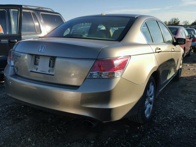 1HGCP26808A043455 - 2008 HONDA ACCORD EXL Qəhvəyi foto 4