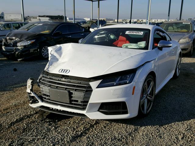 TRUC1AFV2G1020506 - 2016 AUDI TTS WHITE photo 2