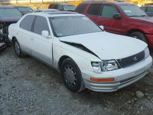 JT8UF22E6S0010165 - 1995 LEXUS LS 400 WHITE photo 1