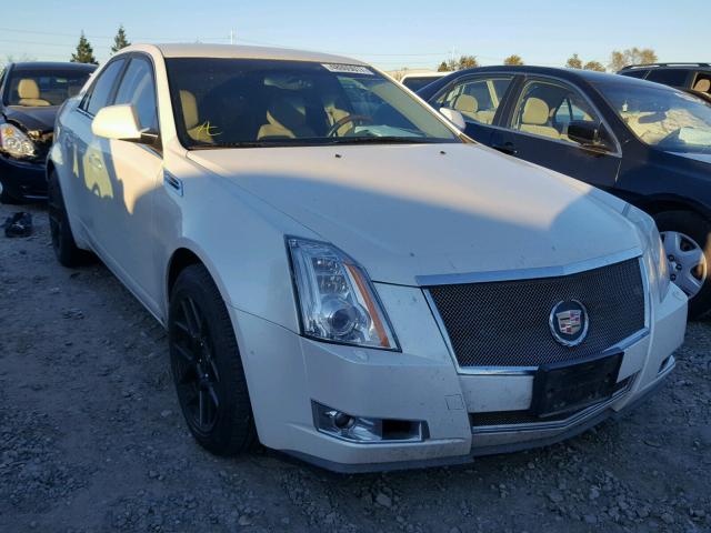 1G6DU57V990156056 - 2009 CADILLAC CTS HI FEA WHITE photo 1