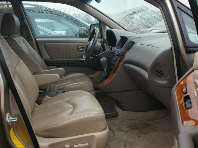 JT6HF10U6X0082263 - 1999 LEXUS RX 300 TAN photo 5