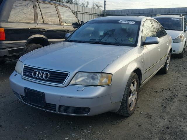 WAUED64BX1N095662 - 2001 AUDI A6 2.7T QU SILVER photo 2