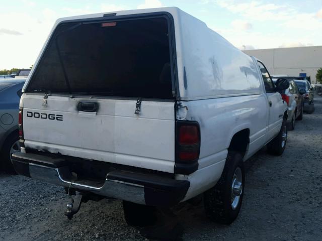 3B7KC26ZX1M565629 - 2001 DODGE RAM 2500 WHITE photo 4