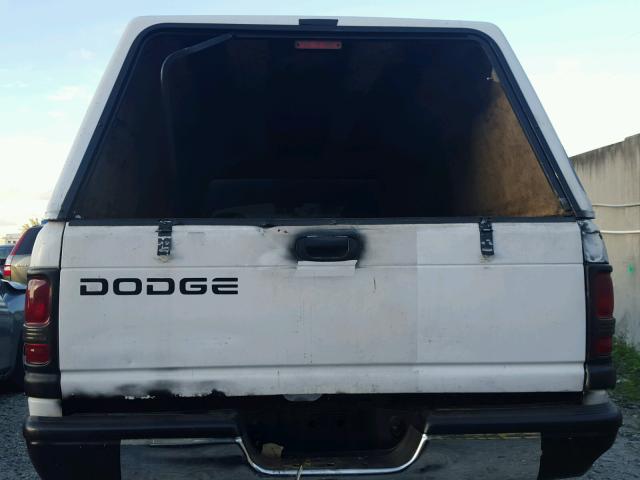 3B7KC26ZX1M565629 - 2001 DODGE RAM 2500 WHITE photo 9