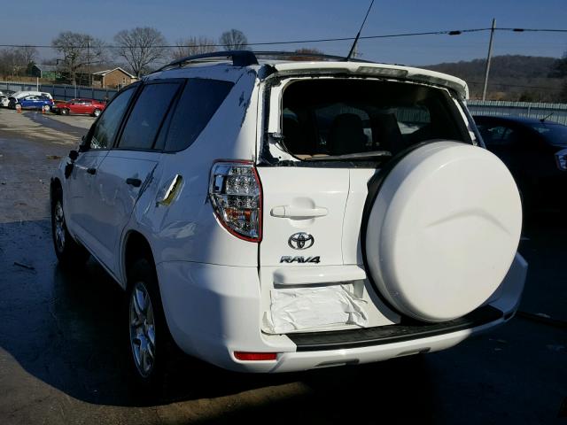 2T3ZF4DV6CW138015 - 2012 TOYOTA RAV4 WHITE photo 3