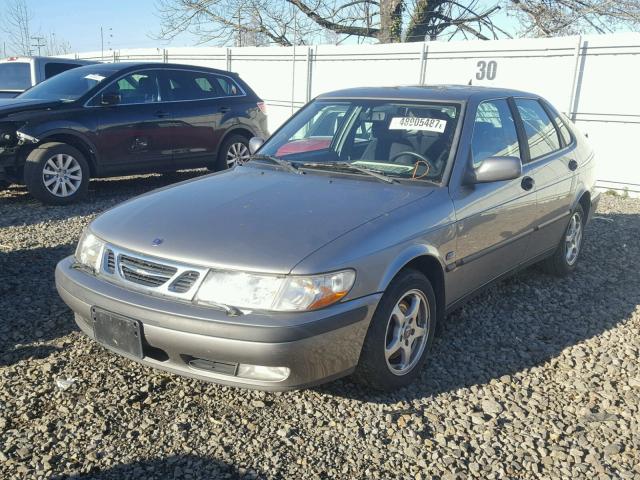 YS3DD58H812028155 - 2001 SAAB 9-3 BROWN photo 2