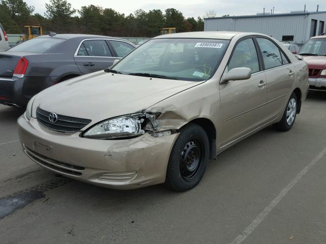 JTDBE32K740248388 - 2004 TOYOTA CAMRY LE 金色 照片 2