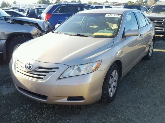 4T1BE46K39U308548 - 2009 TOYOTA CAMRY BASE GOLD photo 2