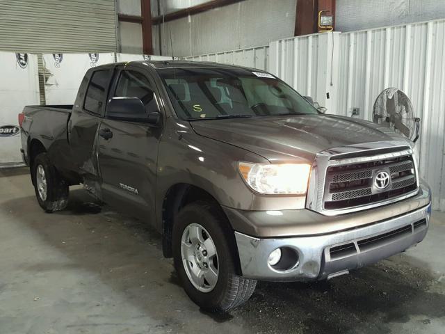 5TFRM5F16BX026637 - 2011 TOYOTA TUNDRA DOU BEIGE photo 1