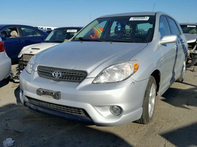 2T1KR32E68C713351 - 2008 TOYOTA COROLLA MA SILVER photo 2