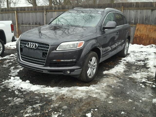 WA1AV94L67D043334 - 2007 AUDI Q7 4.2 QUA GRAY photo 2