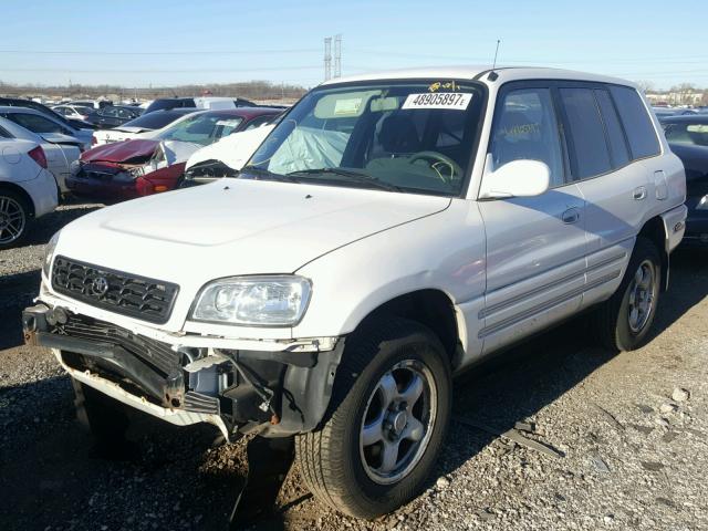 JT3GP10V7X7044367 - 1999 TOYOTA RAV4 WHITE photo 2