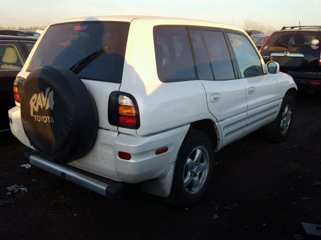 JT3GP10V7X7044367 - 1999 TOYOTA RAV4 WHITE photo 4