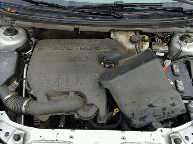 1G1ZC5EU0CF133634 - 2012 CHEVROLET MALIBU 1LT ვერცხლისფერი ფოტო 7