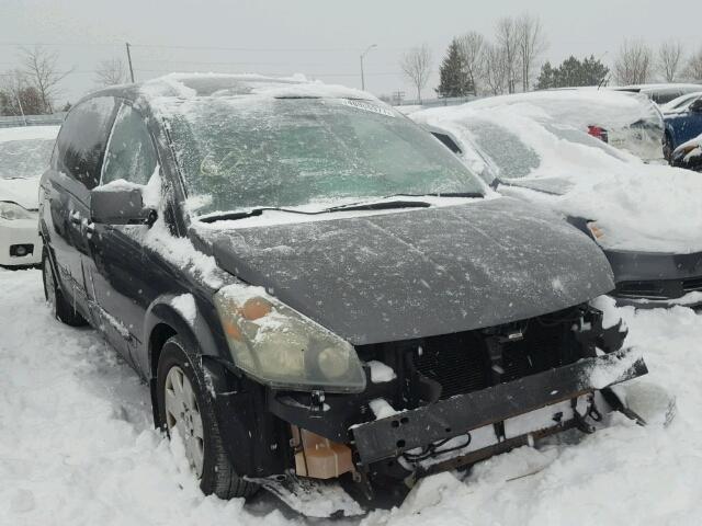 5N1BV28U66N126349 - 2006 NISSAN QUEST S GRAY photo 1